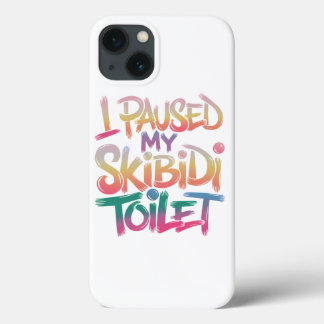 Funda Para iPhone 13 Skibidi Break Moment