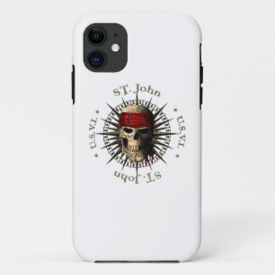 Funda Para iPhone 11 Skull pirata de San Juan