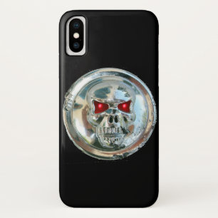 Funda Para iPhone X SKULL RIDERS MONOGRAM negro