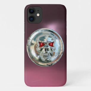 Funda Para iPhone 11 SKULL RIDERS MONOGRAM púrpura