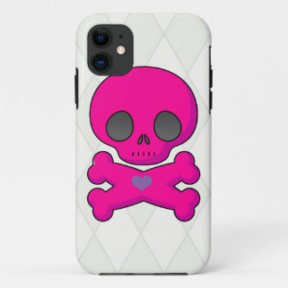 Funda Para iPhone 11 Skull y Crossbone