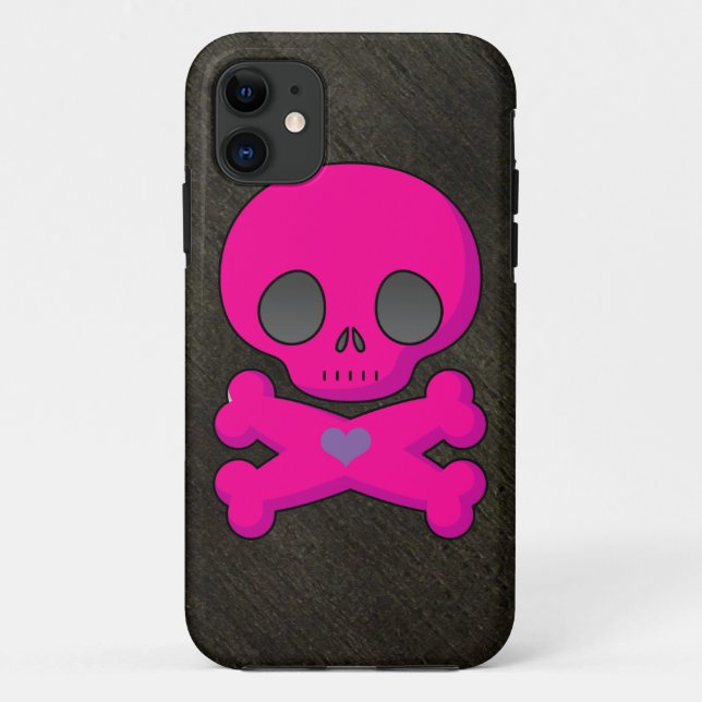 Funda De Case-Mate Para iPhone Skull y Crossbone (Reverso)