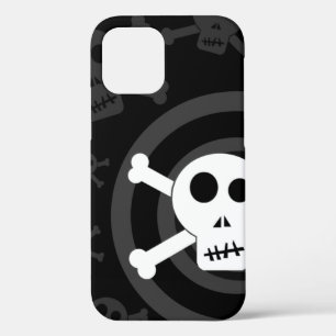 Funda Para iPhone 12 =[ Skulls & Crossbone ]= Estuche para iPhone Otter