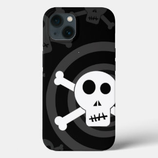 Funda Para iPhone 13 =[ Skulls & Crossbone ]= Estuche para iPhone Otter
