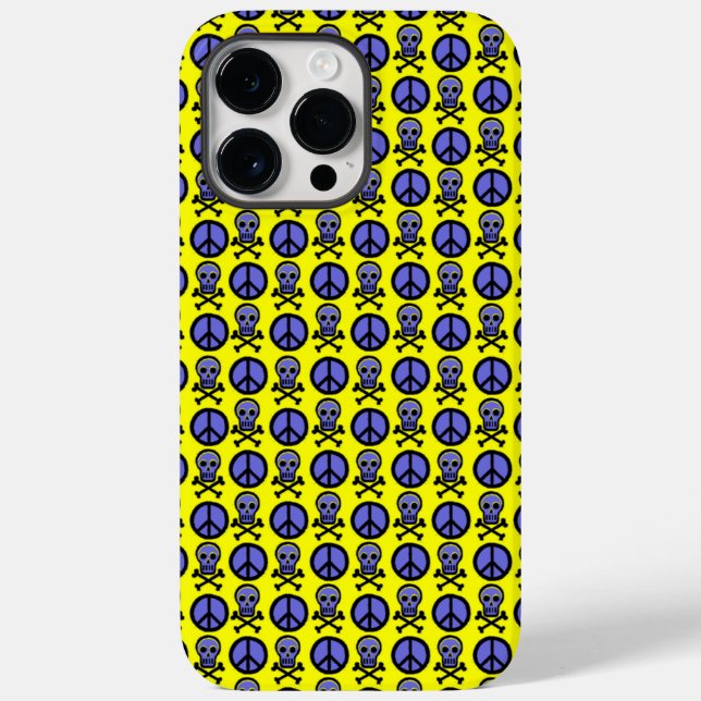 Funda De Case-Mate Para iPhone Skully Peace (Reverso )