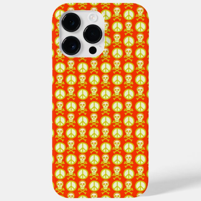 Funda De Case-Mate Para iPhone Skully Peace (Reverso)
