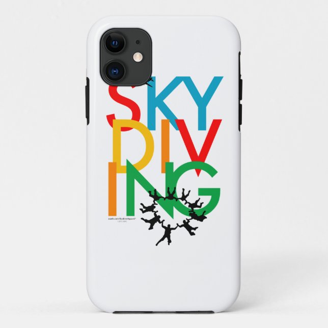 Funda De Case-Mate Para iPhone Skydiving (Reverso)