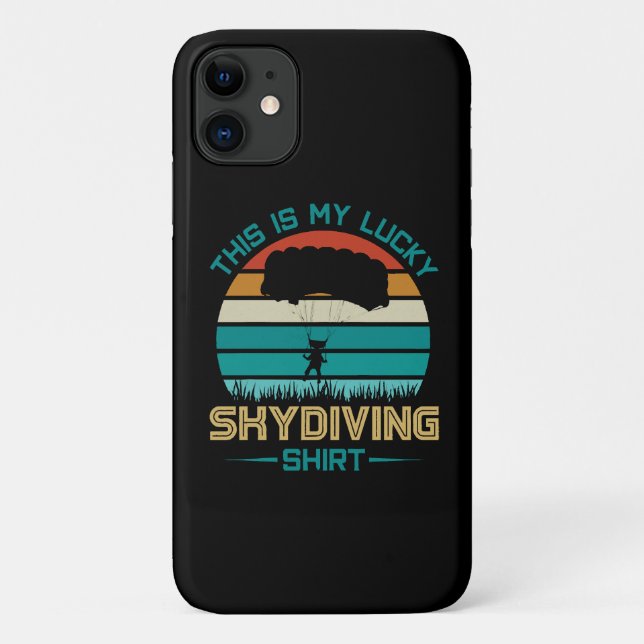 Funda De Case-Mate Para iPhone Skydiving School Portland (Reverso)