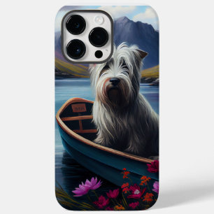 Funda Para iPhone 14 Pro Max De Case-Mate Skye Terrier en un remo: Una aventura panorámica