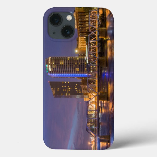 Funda De Case-Mate Para iPhone Skyline At Dusk, En El Gran Río (Reverso)