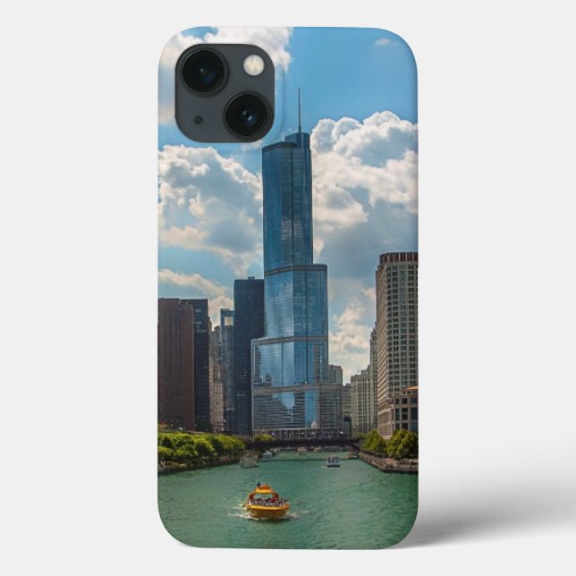 Funda De Case-Mate Para iPhone Skyline Chicago (Reverso)