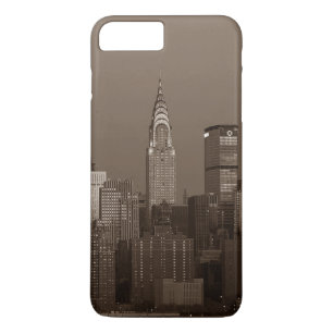 Funda Para iPhone 8 Plus/7 Plus Skyline Sepia New York