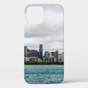Funda Para iPhone 12 Skylinechicago de Chicago, skyline, aerial, arquit