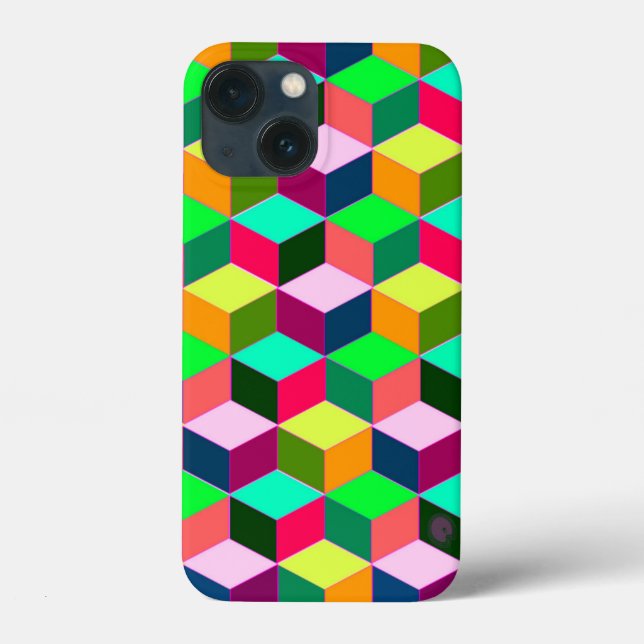 Funda De Case-Mate Para iPhone slatemate de ajedrez 3D2D (Reverso )