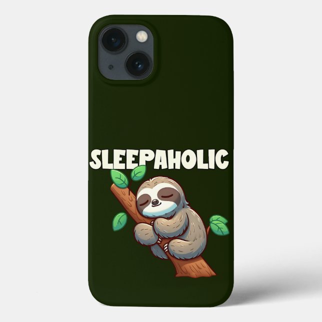 Funda De Case-Mate Para iPhone Sleepaholic - Amantes del sueño - Locura durmiente (Reverso)