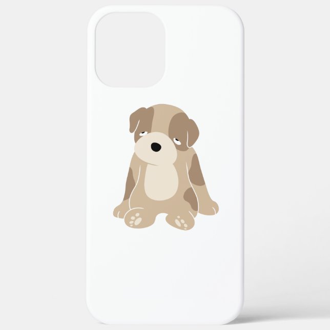 Funda De Case-Mate Para iPhone Sleepy Puppy (Reverso )