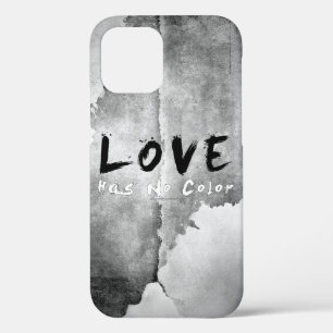 Funda Para iPhone 12 Pro SlipperyJoe el amor no tiene color raza tono de pi