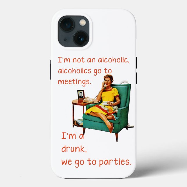 Funda De Case-Mate Para iPhone SlipperyJoe socializando a la mujer de la cosecha  (Reverso )