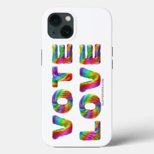 Funda Para iPhone 13 SlipperyJoe voto amor igualdad pelaje de colores d