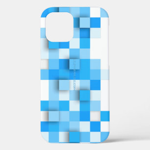 Funda Para iPhone 12 Pro SlipperyJoe's cuadrados arte mosaico moderno tres-