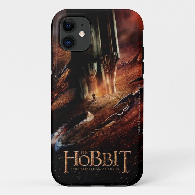 Funda De Case-Mate Para iPhone SMAUG™ cerca BILBO BAGGINS™ (Reverso)