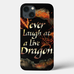 Funda Para iPhone 13 SMAUG™ - Nunca te rías el logotipo gráfico