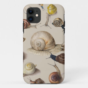 Funda Para iPhone 11 Snail Garden Mascota Gastropod Slug Caracoles botá