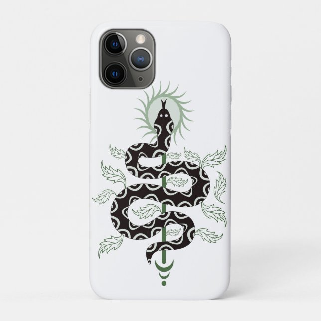 Funda De Case-Mate Para iPhone Snake Oasis (Reverso)