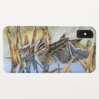 Funda Para iPhone XS Max Snip bird art caso de iphone de invierno por la ma