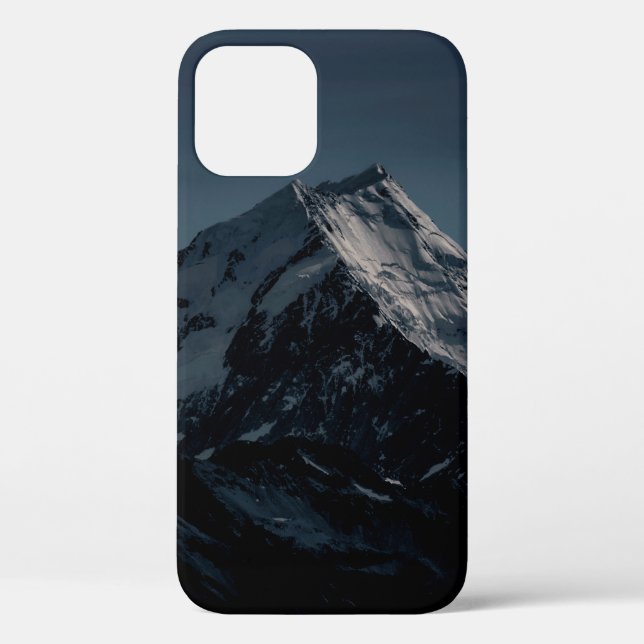 FUNDA DE Case-Mate PARA iPhone SNOW COVERED MOUNTAIN DURING NIGHTTIME (Reverso )