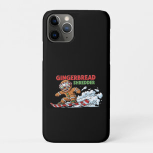 Funda Para iPhone 11 Pro Snowboarder de Gingerbread