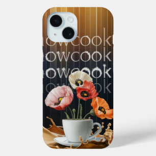 Funda Para iPhone 15 SnowCookies®: Una fusión del arte y la tipografía"