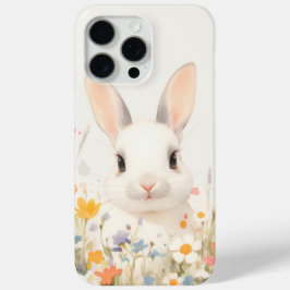 Funda Para iPhone 15 Pro Max Snowy Bunny Serenity