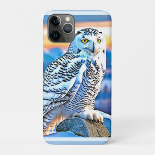 Funda Para iPhone 11 Pro Snowy Owl Majesty Design