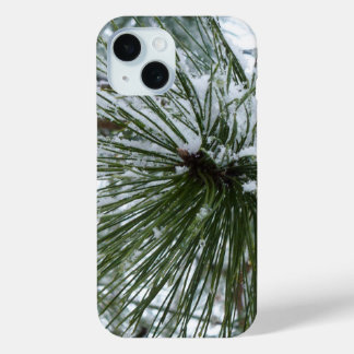 title_seo2 Snowy Pine Needles Winter Nature Photography