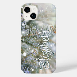 Funda Para iPhone 14 De Case-Mate Snowy Pine Winter