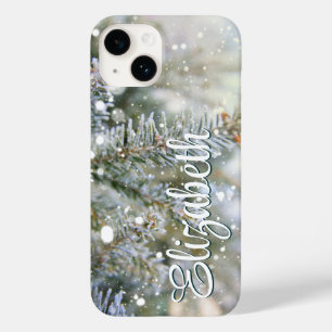 Funda Para iPhone 14 De Case-Mate Snowy Pine Winter