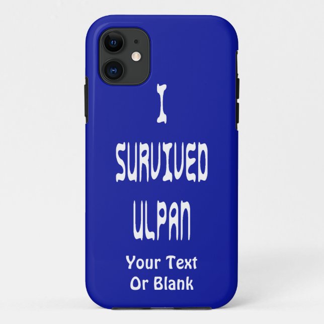 Funda De Case-Mate Para iPhone Sobreviví a Ulpan (Reverso)