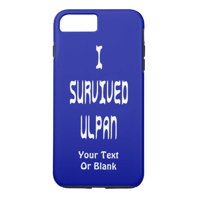 Funda De Case-Mate Para iPhone Sobreviví a Ulpan (Reverso)