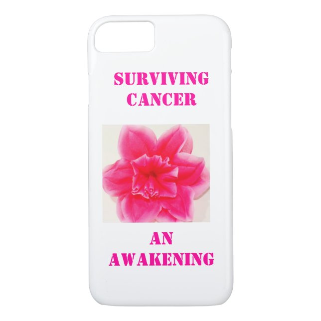Funda De Case-Mate Para iPhone Sobreviviente de cáncer (Reverso)