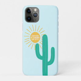 Funda Para iPhone 11 Pro Sobrevivir al sol y al espiar