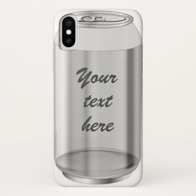 Funda De Case-Mate Para iPhone Soda pop aluminio lata (Reverso)