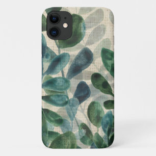 Funda Para iPhone 11 Sofisticación verde: hojas tropicales