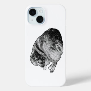 Funda Para iPhone 15 Soft Manga Dot Dog Ofrece Defensa Navideña Tranqui