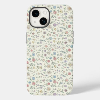 Funda Para iPhone 14 De Case-Mate Soft Pastel Floral Pattern Cute Phone case