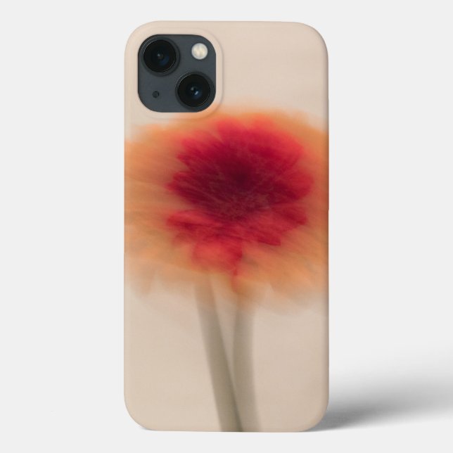 Funda De Case-Mate Para iPhone Soft Red Flower Aesthetic iPhone Case | Minimal  (Reverso)