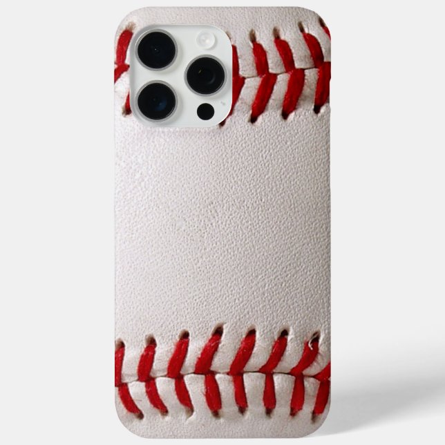 Funda De Case-Mate Para iPhone Softbol de béisbol (Reverso )