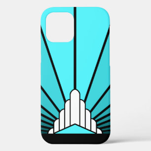 Funda Para iPhone 12 Sol Art Déco en el agua
