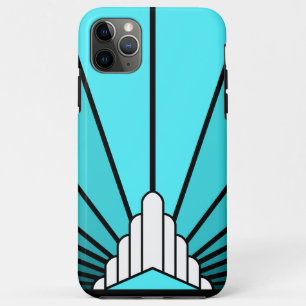 Funda Para iPhone 11 Pro Max Sol Art Déco en el agua