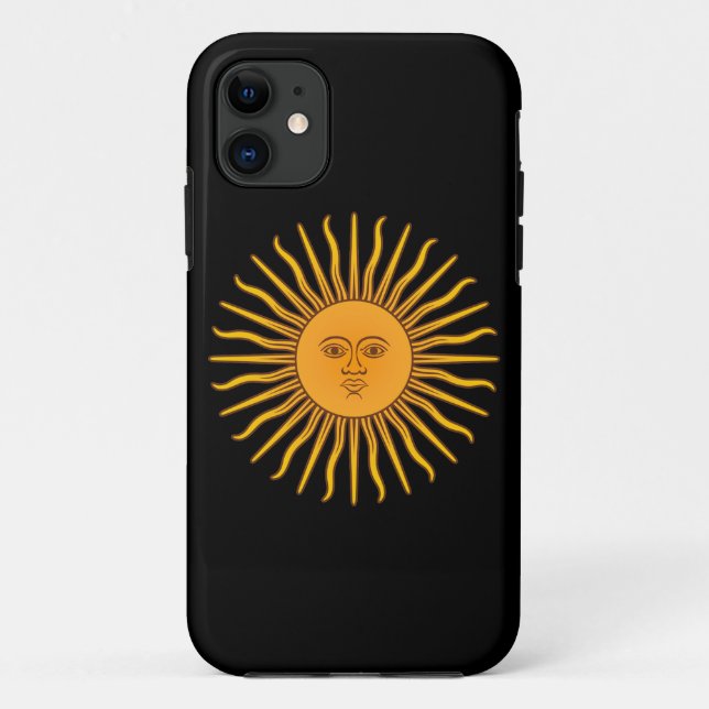 Funda De Case-Mate Para iPhone Sol de Mayo (Reverso)